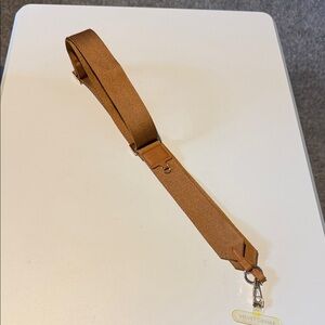 Velvet Caviar Tan Key Holder Strap